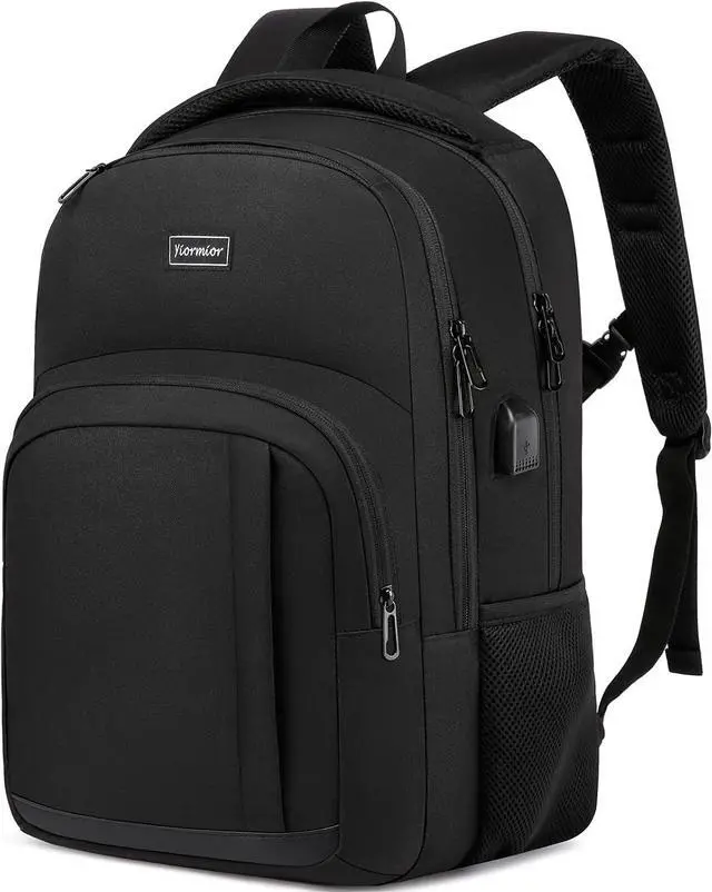 Main image of School Backpack for Teen Boys, 15.6 Inch Anti Theft Laptop Bookbag with USB Charging Port, Water Resistant College - Travel Backpack Ergonomic, Fits Notebook, Men Women