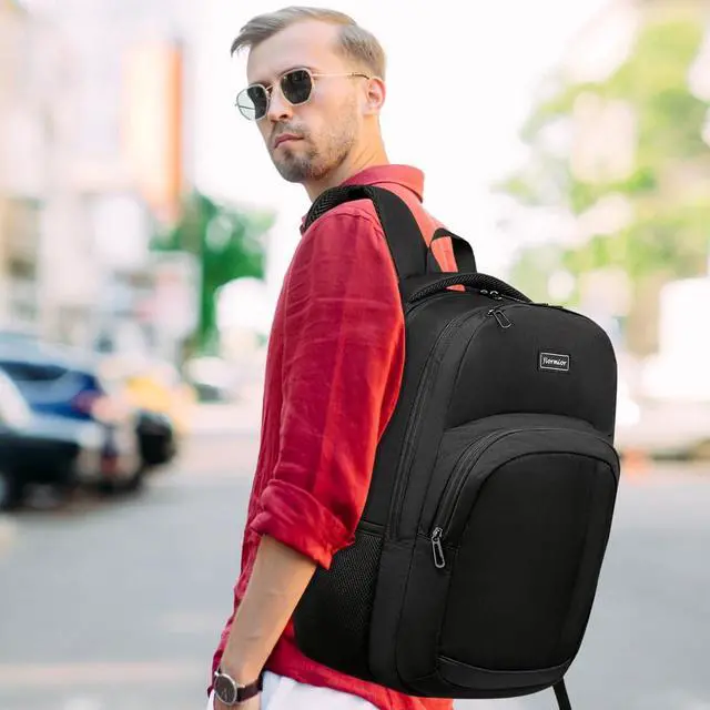 Alt view image 7 of 7 - School Backpack for Teen Boys, 15.6 Inch Anti Theft Laptop Bookbag with USB Charging Port, Water Resistant College - Travel Backpack Ergonomic, Fits Notebook, Men Women