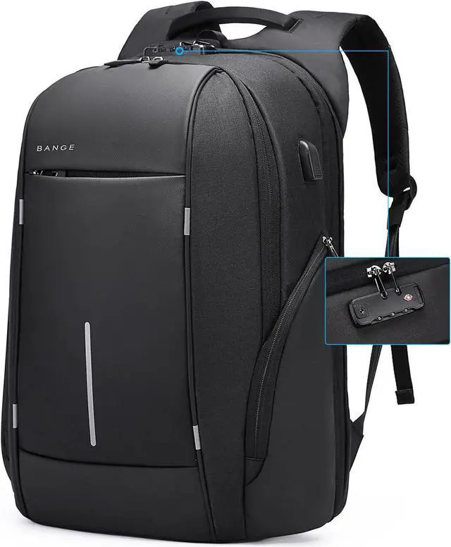 Main image of BANGE Travel Backpack for 15.6 Inch Notebook,Lightweight Work Backpacks for Men, Daily Fashion Backpack for Men and Women
