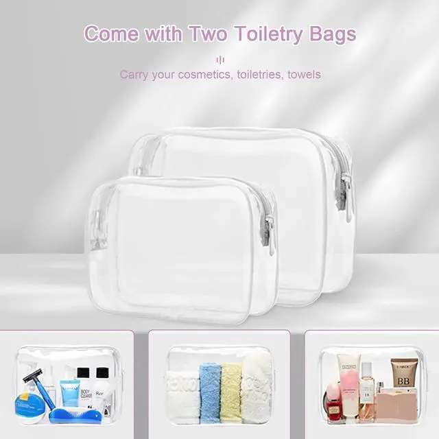 Alt view image 6 of 7 - Carry on Backpack, Waterproof 17 Inch Laptop Backpack for Women, Flight Approved Backpack for Travel, College, Work