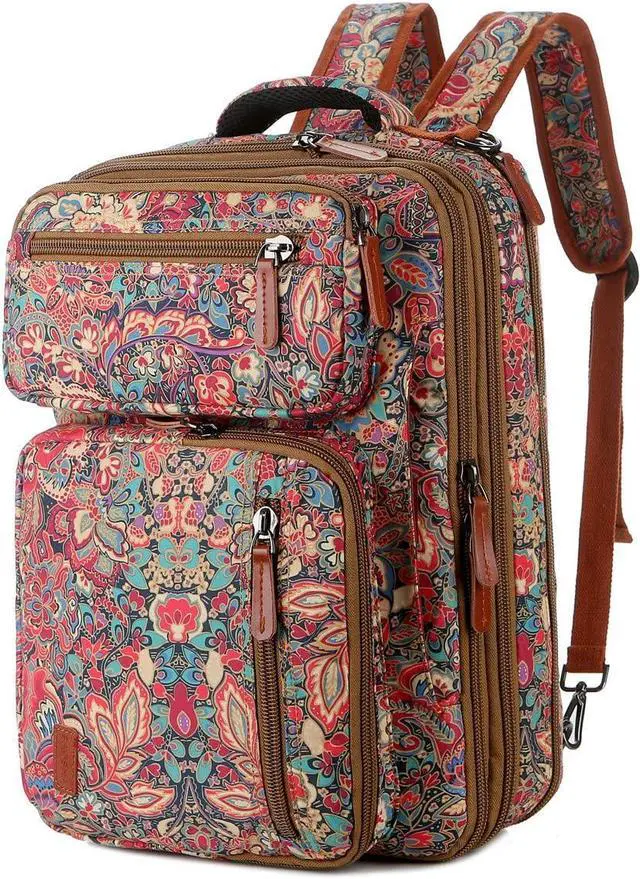 Main image of Baosha Convertible Backpack Briefcase 15.6 Inch Laptop Bag Case Outdoor Travel Backpack Hiking Rucksack for Women BC-04 (HS)
