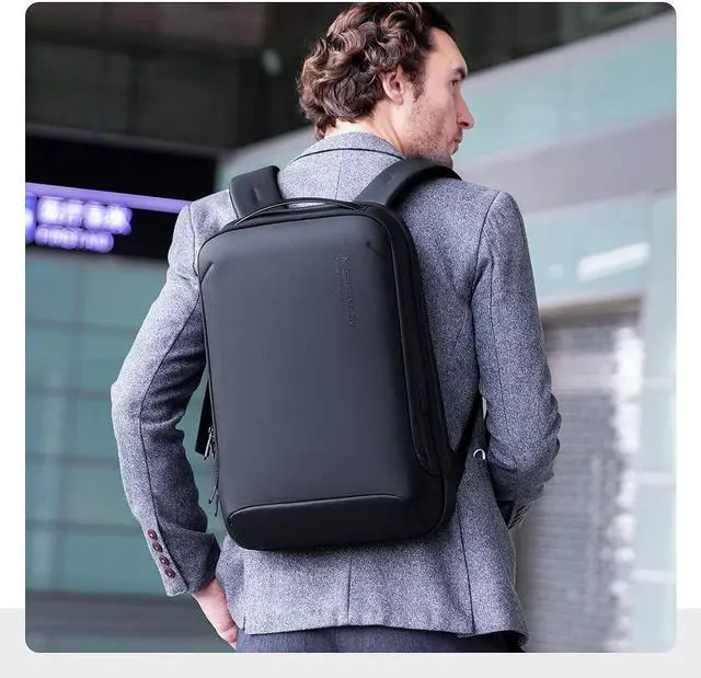 Alt view image 7 of 7 - MARK RYDEN Slim Laptop Backpack for Men, High Tech Backpack with Scratch Resistant Shell and USB Charging Port, Waterproof Business Backpack Ideal for Working, Commuting, Daily