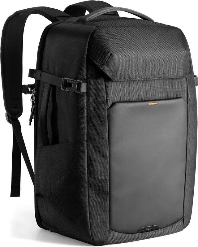 Main image of Inateck 40L Carry On Travel Laptop Backpack, TSA Friendly, Flight Approved, With Separate Shoe Compartment, Splash-resistant Hand Luggage for Men Women, Compatible with 17 inch Laptop, Black