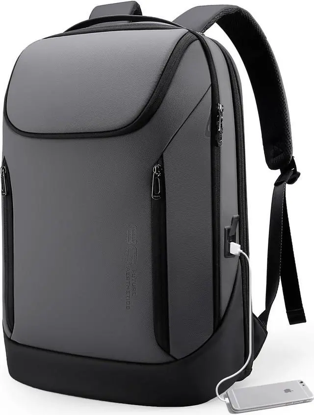 Main image of BANGE Business Smart Backpack Waterproof fit 15.6 Inch Laptop Backpack with USB Charging Port,Travel Durable Backpack