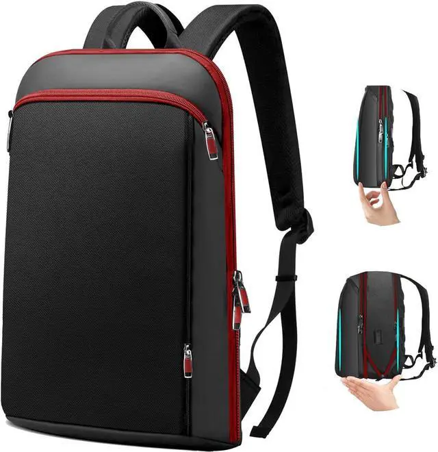 Main image of ZINZ Slim and Expandable 15 15.6 16 Inch Laptop Backpack Anti Theft Business Travel Notebook Bag with USB, Multipurpose Large Capacity Daypack for Men & Women,B01RD01