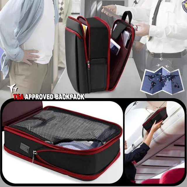 Alt view image 3 of 5 - ZINZ Slim and Expandable 15 15.6 16 Inch Laptop Backpack Anti Theft Business Travel Notebook Bag with USB, Multipurpose Large Capacity Daypack for Men & Women,B01RD01