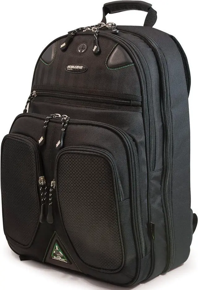Main image of Mobile Edge ScanFast Laptop Backpack for Men and Women for 17.3 PC and Compatible with MacBooks 17, Travel, Work, Business, Professional Bag, Checkpoint TSA-Friendly, Black