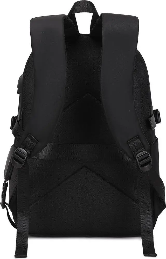 Alt view image 4 of 7 - Women Fashion Travel Backpack Set Roomy Laptop Rucksack Set Casual Daypack for Girl Black