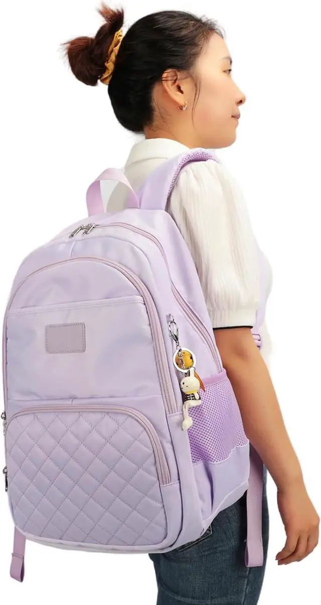 Alt view image 3 of 7 - CAMTOP Laptop Backpack 15.6 Inch School BookBag College Casual Daypacks Backpacks Teacher Work Travel for Teens Girls Women