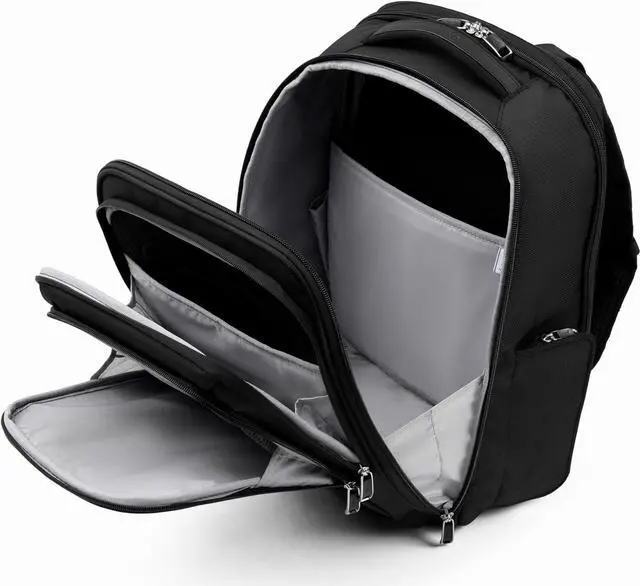 Alt view image 4 of 7 - Travelpro Maxlite Lightweight Laptop Backpack, Fits up to 15 Inch Laptop and 11 Inch Tablet, Water Resistant, Men and Women, Work, Travel, Black, 18-Inch