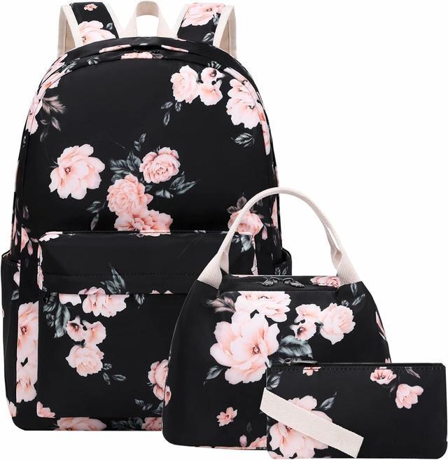 Flower backpacks for school best sale