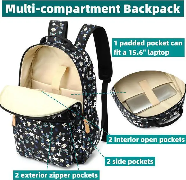 Alt view image 5 of 7 - Durable Travel Backpack for Campus: saving you $500 over 3Yrs | Reinforced stitching & 10,000-Test Zipper for outdoor travel & work commutes, saving you $500 over 3 years