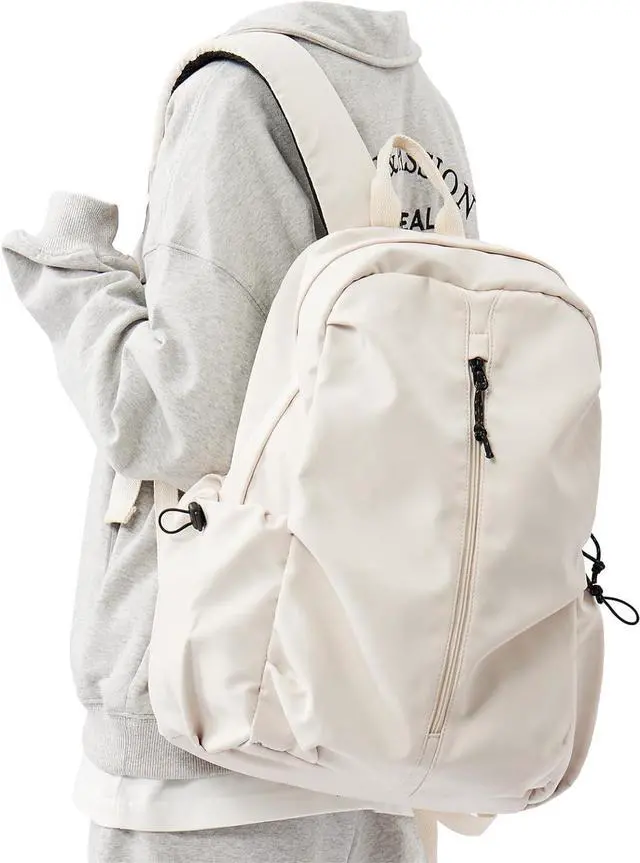 Main image of weradar Aesthetic College Backpack For Women Men,Fashion Student Bookbag,Classic High School Backpack For Teens