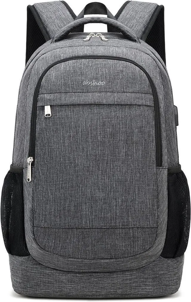 Alt view image 2 of 6 - abshoo Lightweight Boys Mens Backpack For School College Backpack Womens Girls Teen Daypack Bookbag With Laptop Compartmen (Dark Grey)