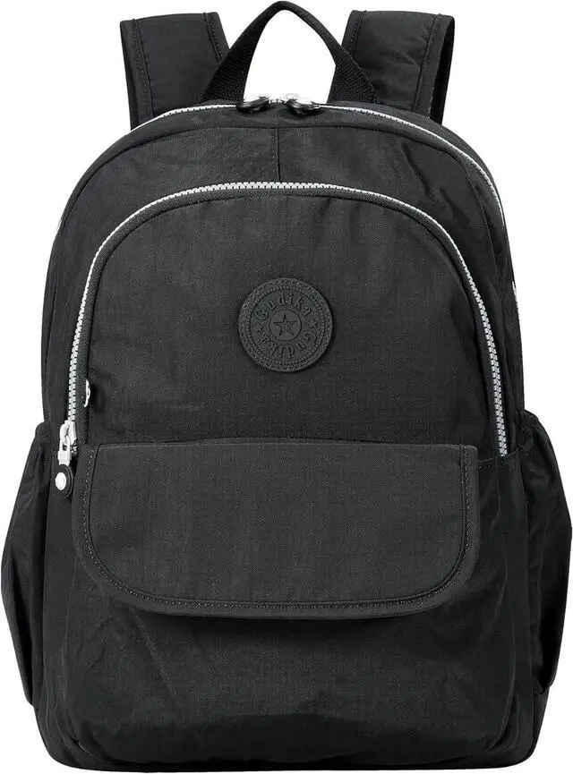 Main image of Compact Hiking Nylon Waterproof Laptop Backpack Purse for Women and Men, Small Lightweight Travel Casual Outdoor Dayback