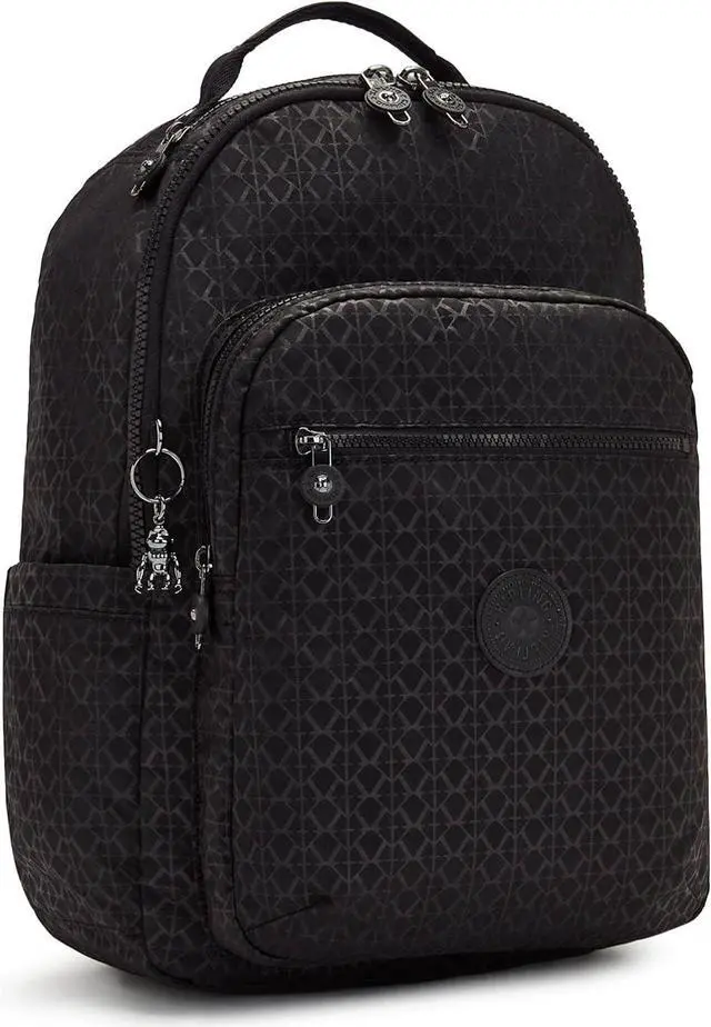 Alt view image 2 of 7 - Kipling Women's Seoul 15" Laptop Backpack, Durable, Roomy with Padded Shoulder Straps, Built-In Protective Sleeve