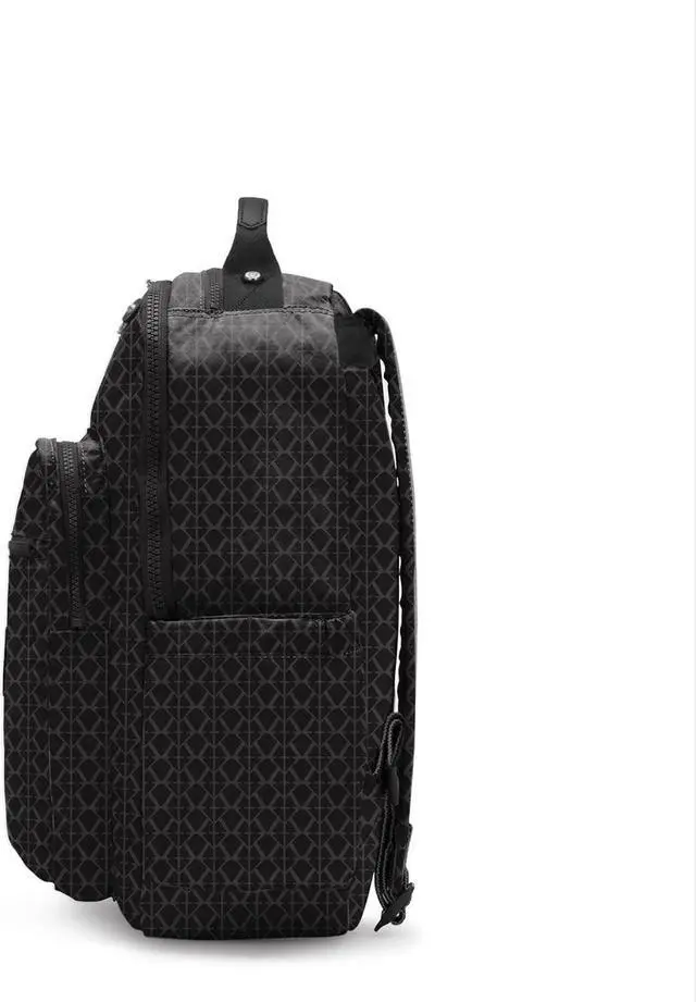 Alt view image 5 of 7 - Kipling Women's Seoul 15" Laptop Backpack, Durable, Roomy with Padded Shoulder Straps, Built-In Protective Sleeve