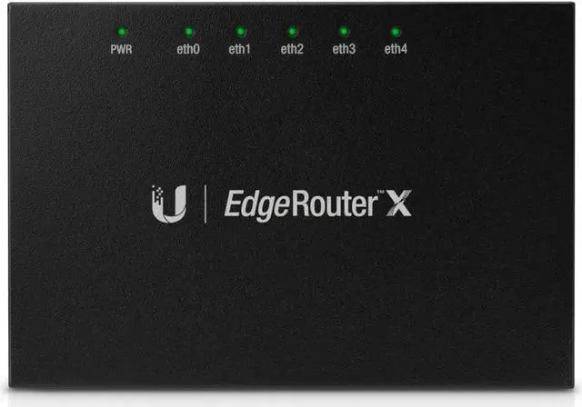 Alt view image 4 of 6 - Ubiquiti EdgeRouter X Advanced Gigabit Ethernet Routers ER-X 256MB Storage 5 Gigabit RJ45 Ports