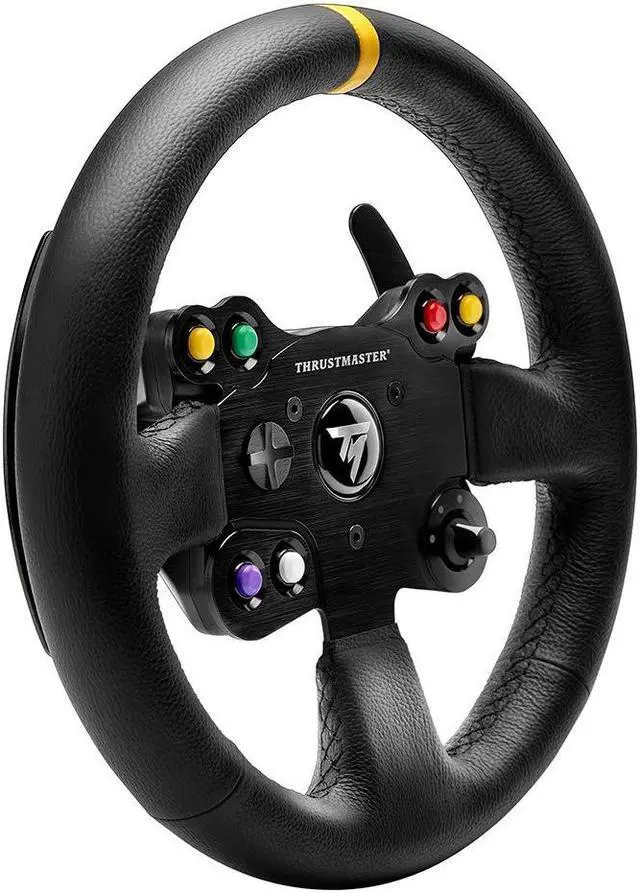 Alt view image 2 of 6 - THRUSTMASTER Leather 28GT Wheel Add-On (compatible w/ PS5, PS5 Pro, PS4, XBOX Series X/S, One, PC)