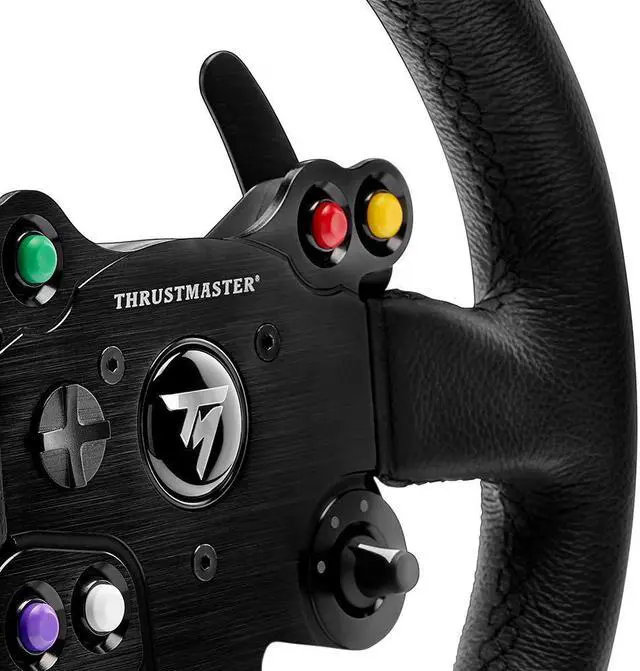 Alt view image 4 of 6 - THRUSTMASTER Leather 28GT Wheel Add-On (compatible w/ PS5, PS5 Pro, PS4, XBOX Series X/S, One, PC)