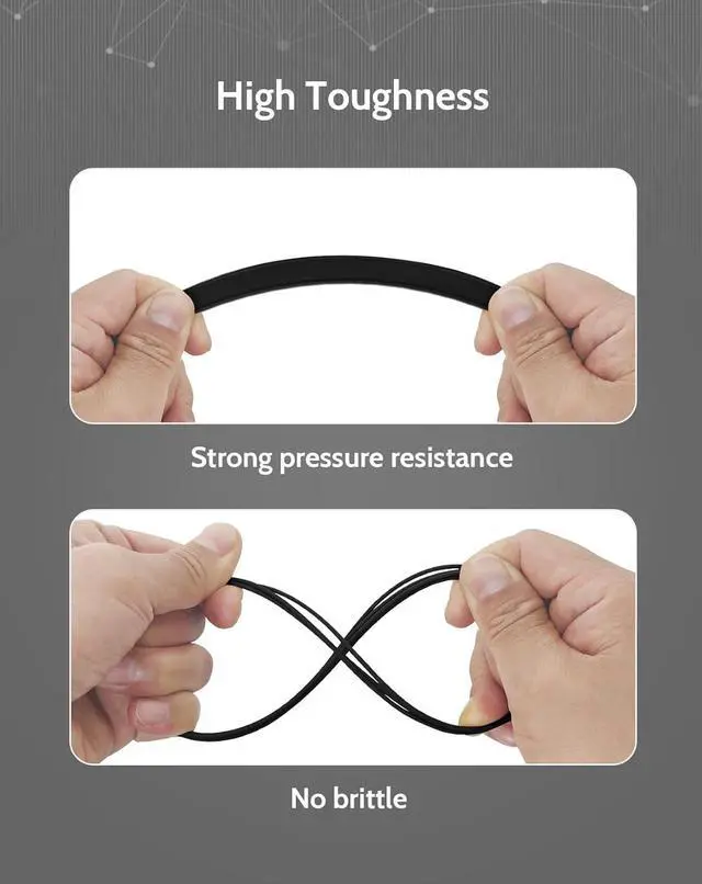 Alt view image 2 of 7 - DURAMIC 3D PLA+ Filament 1.75mm 1Kg Black, PLA Plus Filament 1Kg Spool(2.2lbs) Tougher and Stronger, Dimensional Accuracy Probability +/- 0.02mm