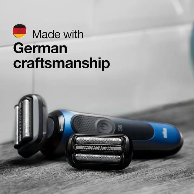 Alt view image 6 of 7 - Braun Series 5 53B Electric Shaver Head, Black  Designed for Series 5 and Series 6 shavers (New Generation)