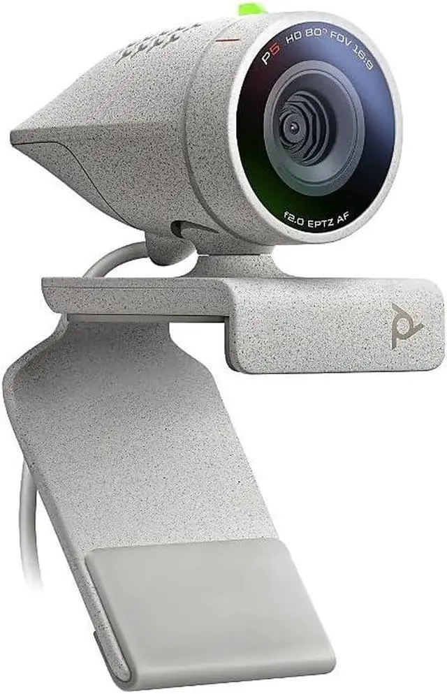 Alt view image 2 of 5 - Plantronics Poly Studio P5 Web Camera 1080p Audio with USB 2.0 Cable White