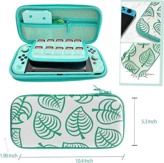 Alt view image 2 of 7 - Accessories Bundle for Nintendo Switch Animal Pack Crossing - YOOWA Accessory kit NS Animal Set Crossing with Carrying Case Protective Cover Screen Protector Game Card Holder Play Stand Thumb Grips