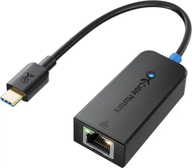 Main image of Cable Matters USB C to 2.5Gb Ethernet Adapter, USB-C to 2.5 Gigabit Ethernet, 2.5Gb USBC Network Adapter - Compatible with Thunderbolt 5/4 for MacBook, Not Work with Mac mini