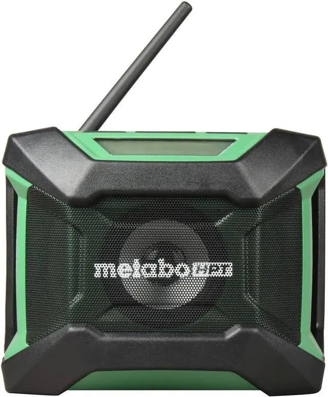 Main image of Metabo HPT 18V MultiVolt Cordless Bluetooth Radio, Powerful Sound with 15 Level Equalizer, 18 Hour Runtime, Compact and Lightweight, Bluetooth Connection, Tool Body Only, UR18DAQ4