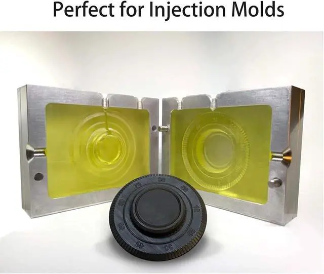 Alt view image 2 of 6 - Siraya Tech Sculpt High-Temp Resistant 3D Printer Resin - Up to 180C, High Precision, Compatible with 8K DLP/LCD Printers for Engineering, Jewelry, & Industrial Applications (Clear, 1kg)