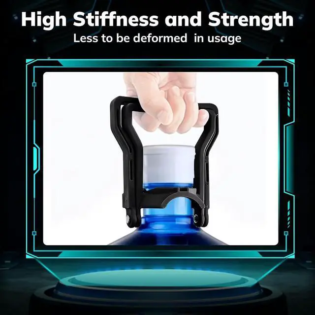 Alt view image 3 of 7 - AMOLEN Carbon Fiber PLA Filament 1.75mm, Lightweight & High-Strength PLA-CF Filament, Dimensional Accuracy ± 0.02mm, 1kg(2.2lbs) Spool for 3D Printers (Black)
