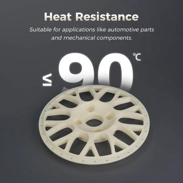 Alt view image 3 of 6 - FLASHFORGE ABS Pro Filament 1.75mm Burnt Titanium, 3D Printer Filament 1kg (2.2lbs) Spool-Dimensional Accuracy +/- 0.02mm, Hot Deformation below 90, Great for Printing Heat-Resistant Functional Parts