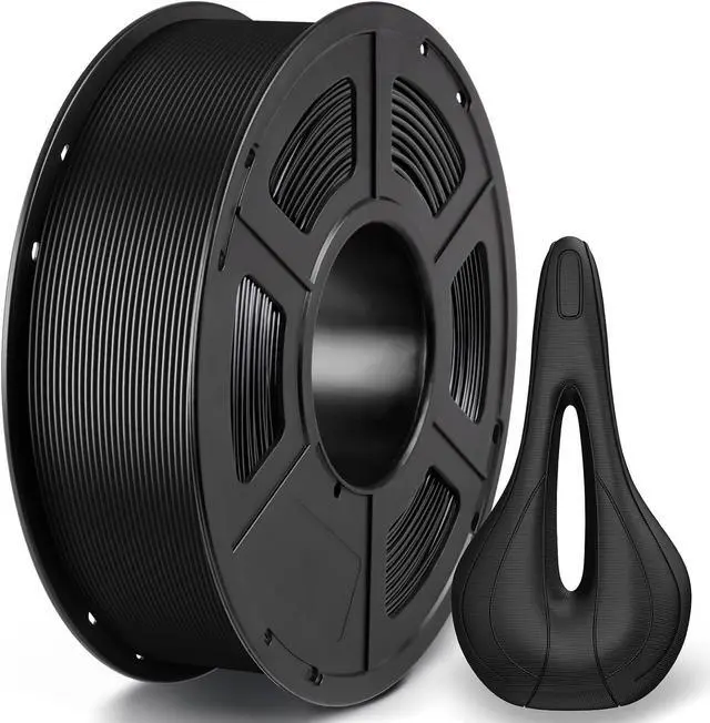 Main image of ANYCUBIC ASA Filament 1.75mm, Weather & Heat Resistant, 3D Printer Filament Suitable for Printing Outdoor Functional Parts, Dimensional Accuracy +/- 0.02mm, 1KG Spool, Black