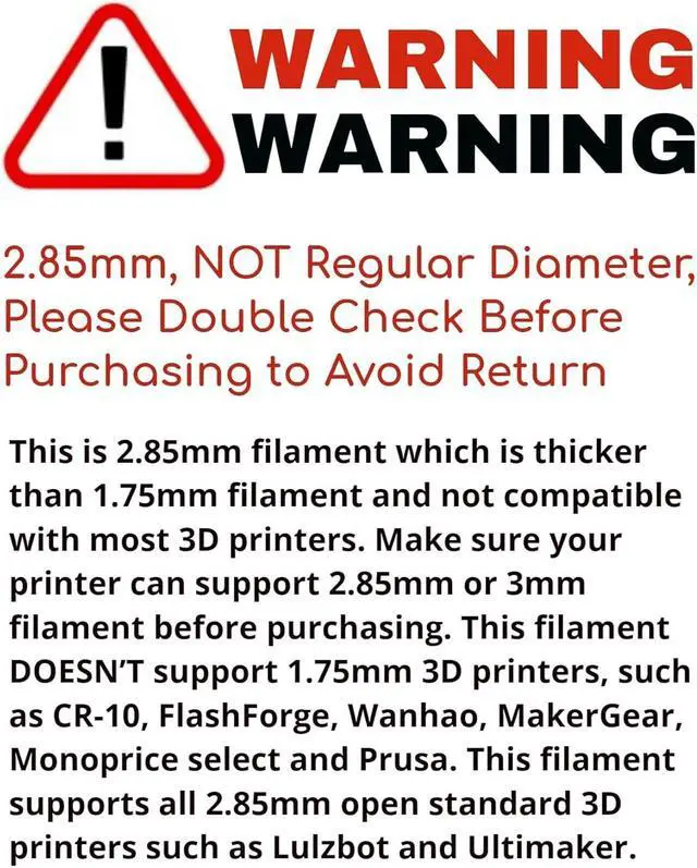 Alt view image 3 of 7 - Polymaker Matte PLA Filament Matte Cotton White 2.85mm 1kg 3D Printing Filament, PolyTerra 3D Printer PLA Filament