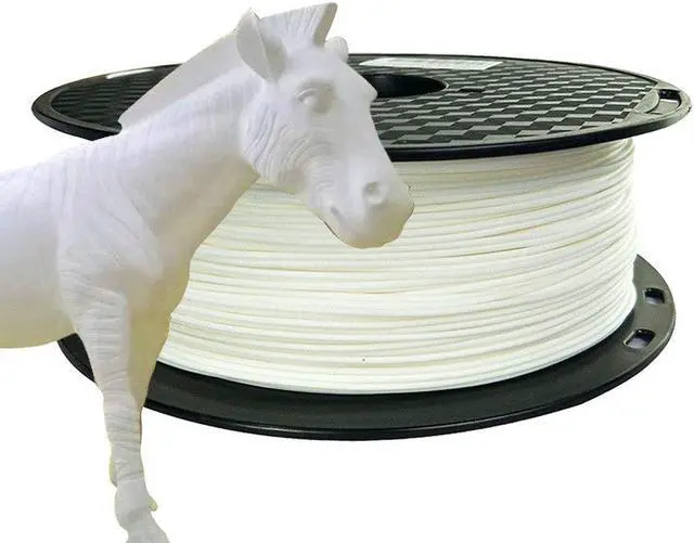 Main image of CC3D Max PLA Filament White 1.75mm 1KG 3D Printer PLA Pro Plus Filament FDM 3D Printing Material Stronger + White Color