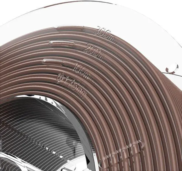 Alt view image 5 of 7 - SainSmart PRO-3 Tangle-Free Premium PETG Filament 1.75mm Skin Tone Filament for 3D Printing,Dark Brown,Model Figures and Prosthetics Printing, Dimensional Accuracy +/- 0.02mm, 1 KG/2.2 LBS
