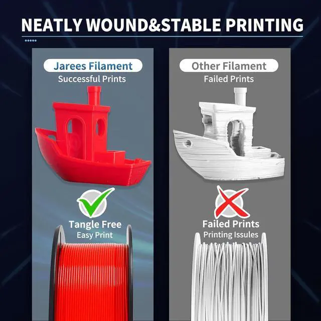 Alt view image 5 of 6 - PLA Plus(PLA+) Filament 1.75mm, Higher Toughness Magenta Pink 3D Printer Filament PLA, High Speed PLA Pro 1kg Spool (2.2lbs), Dimensional Accuracy +/- 0.02 mm, Fit Most FDM Printer