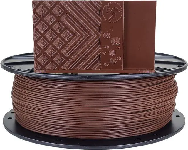 Alt view image 2 of 4 - 3D-Fuel Tough Pro PCTG Filament for 3D Printing, Better Than PETG Filament, Made in The USA, 3D Printer Filament, Dimensional Accuracy +/- 0.02 mm, 1.75mm, 1 kg Spool, Chocolate Brown