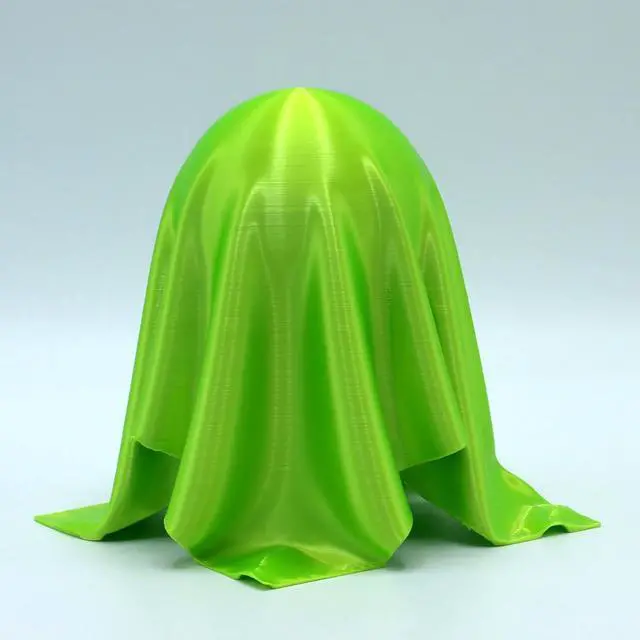 Alt view image 3 of 7 - Polymaker Silk PLA Filament 1.75mm, Shiny Lime Green PLA 3D Printer Filament Silk 1kg - PolyLite 1.75 PLA Filament Silk Lime Filament 1.75mm Shiny PLA 3D Filaments