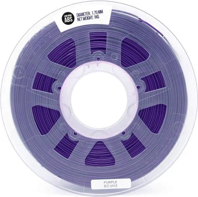 Alt view image 3 of 7 - Gizmo Dorks Low Odor ABS 3D Printer Filament 3mm (2.85mm) 1kg, Purple
