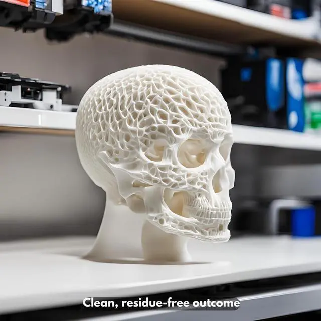 Alt view image 6 of 7 - Fused Materials PVA Filament 1.75mm Water-Soluble Support Material for 3D Printing Compatible with Bambu Lab, Polymaker, Overture, and More Works with PLA, PETG, Nylon, ABS Clear & Transparent