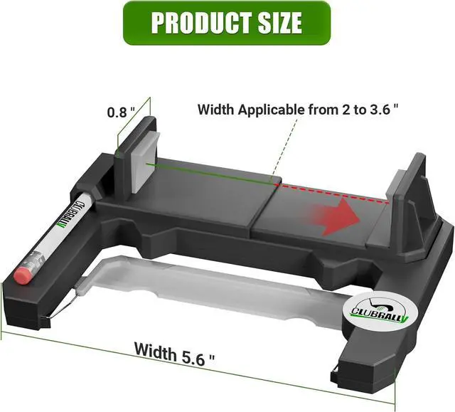 Alt view image 5 of 6 - CLUBRALLY Golf Cart Steering Wheel Phone Holder for Club Car EZGO Yamaha