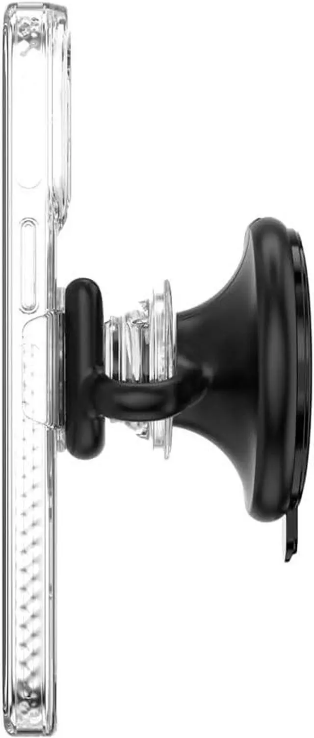 Alt view image 5 of 6 - PopSockets Multi-Surface Suction Phone Mount, Universal Phone Stand, Phone Holder Stand - Black