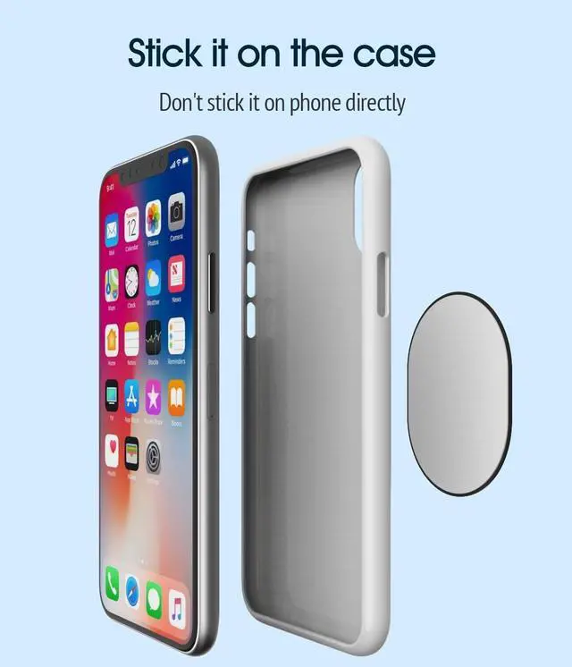 Alt view image 5 of 7 - Sincetop Nylon Phone Adhesive Paste Adapter - Quick Install, Secure Connection, Durable Design - Compatible with C-Series1st or 2nd Generation All Mounts