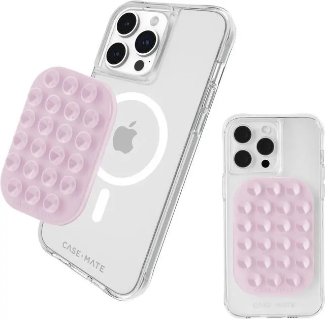 Main image of Case-Mate Stick it! Magnetic Suction Cup Phone Mount | Snap-On iPhone Suction Mount | Detachable Suction Phone Grip | Hands-Free MagSafe Suction Mount for iPhone Pro Max 16/15/14/13 Series | Stardust