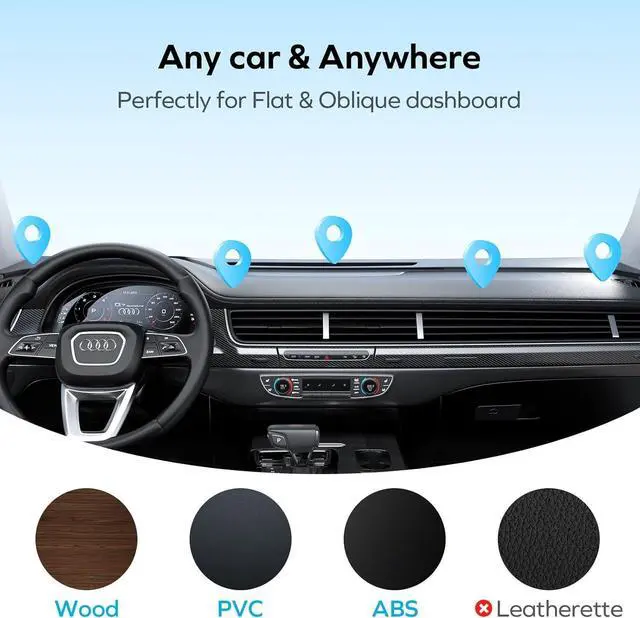 Alt view image 5 of 7 - MOMAX Magsafe Car Mount, N52 Magnetic Car Phone Mount, 905° Rotation Cell Phone Mount for Dashboard Windshield, Phone Holder Mount Fit for iPhone 15 14 13 12 Pro Max Plus Mini