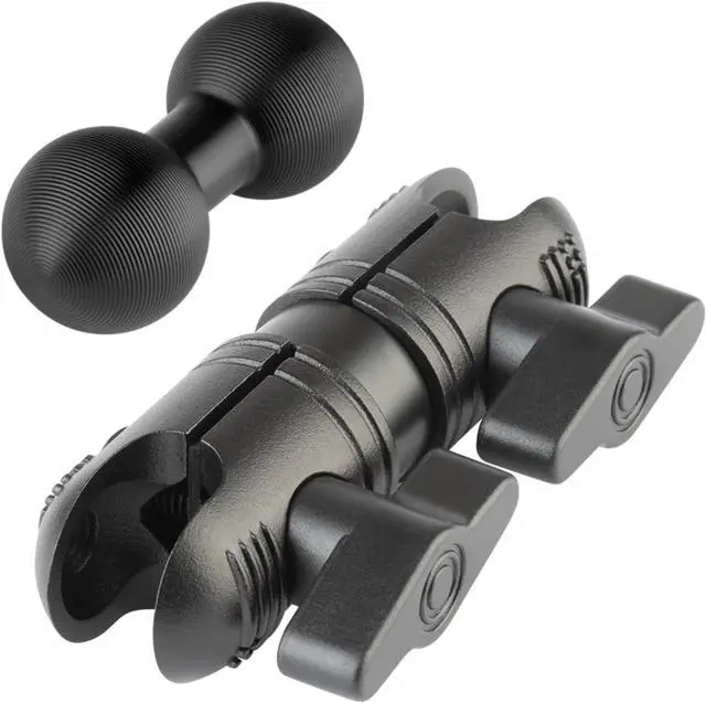 Alt view image 5 of 6 - Bulletpoint Drop-Down Lower Phone Placement Kit 20mm-20mm Connector with 1cm Mounting Arm for Vehicle Phone Mounts