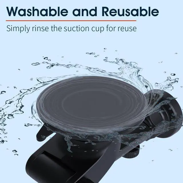 Alt view image 6 of 7 - sincetop Car Phone Holder Mount, Cell Phone Mount for Car Dashboard Windshield, 3 in 1 Super Suction Cup with Strong Sticky Gel, Adjustable Universal for All PhonesSeries C - 1st Gen