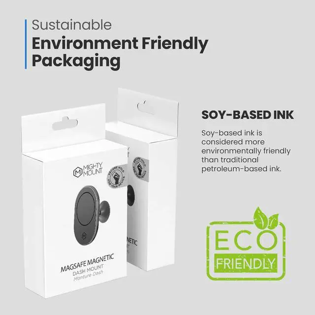 Alt view image 6 of 7 - Mighty Mount - MagSafe Car Phone Mount Compatible with iPhone 15 14 13 12 Pro Max, Pro, Plus, and with Magsafe Phones and Cases(MagSafe Magnetic Car Dash Mount (Version 2.0))